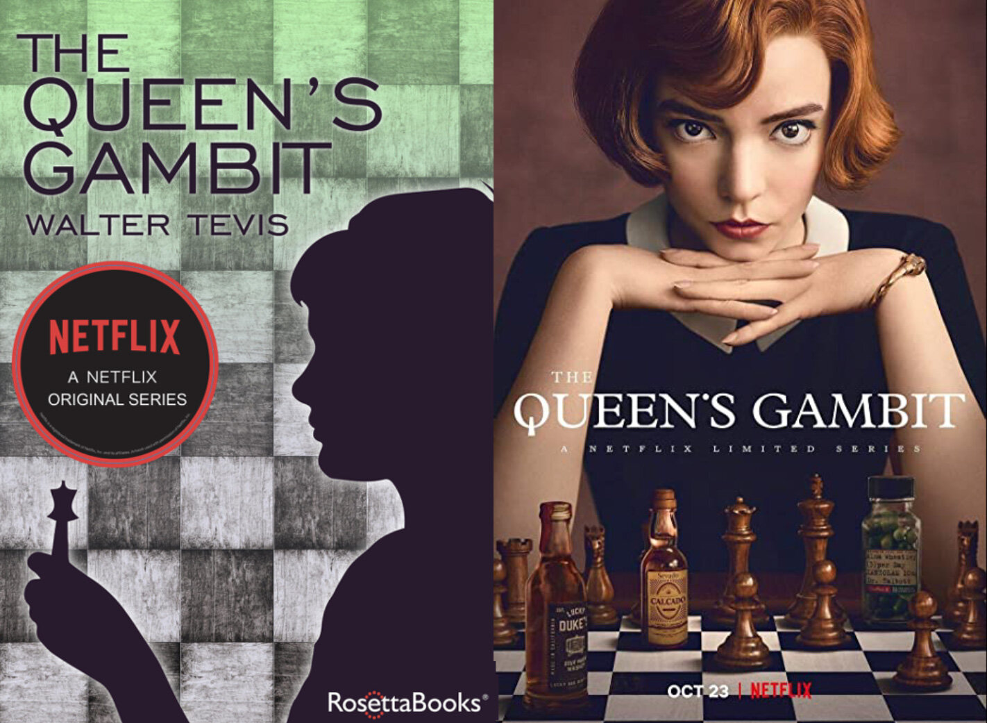 Queen's Gambit, Openings — Did They Write It Like That?